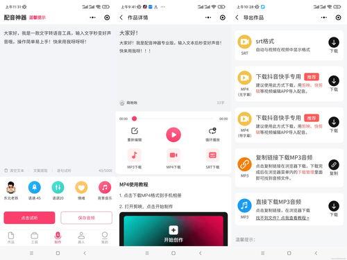 娱乐吃瓜视频的配音软件