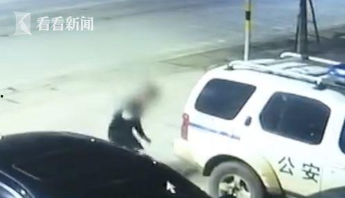 开警车吃白瓜视频,一场别开生面的夏日警民互动