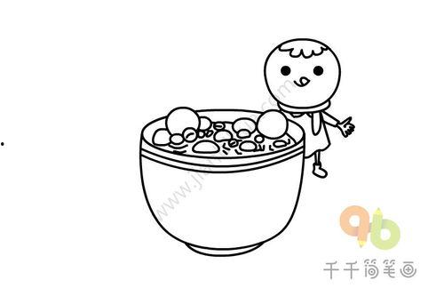 吃瓜的龙简笔画教程视频