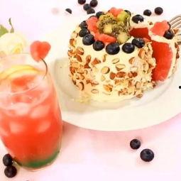 吃小瓜蛋糕的视频素材大全,甜蜜滋味，尽在这一刻